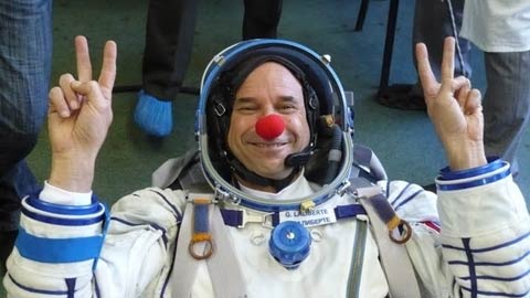 Clown, Cosmonauts and Kids Choose Space Mission's Symbols
